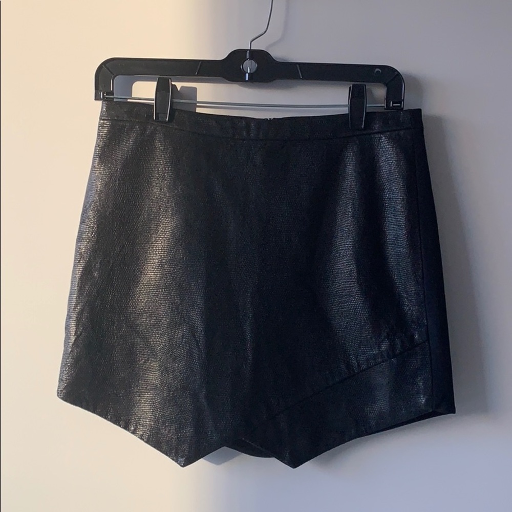 Mason | Lambskin Leather Skirt
